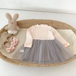 【73-110cm】ワンピース 女の子 カラーバリ メッシュ - 画像 (10)
