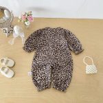 【66-90cm】オールインワン ベビー ヒョウ柄 かわいい - 画像 (7)