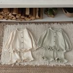 【73-110cm】2点セット ベビー ギンガム チェック - 画像 (7)