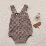 【66-90cm】ニットサロペットセット ベビー かぎ編み - 画像 (10)