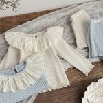 【73-100cm】セットアップ ベビー フリル 無地 - 画像 (16)