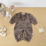 【66-90cm】オールインワン ベビー ヒョウ柄 かわいい - 画像 (8)