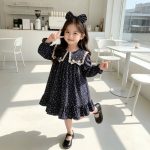 【66-140cm】ワンピースorロンパース 姉妹コーデ フリル リボン - 画像 (4)