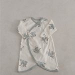【66-90cm】ロンパース ベビー ナチュラル 恐竜柄 - 画像 (8)