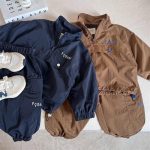 【80-120cm】 2点セット キッズ 男女兼用 ハーフジップ - 画像 (2)