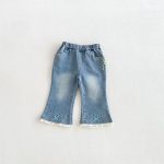 【73-110cm】トップスorボトムスベビー 花柄 フリル - 画像 (6)