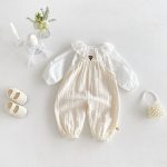 【73-100cm】サロペットorTシャツ ベビー 柔らか ハート