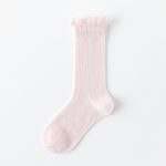 【GOODS】ハイソックス 無地 フリル メッシュ - 画像 (11)