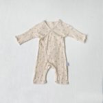 【66-90cm】ロンパース ベビー 韓国風 ナチュラル 花柄 - 画像 (7)