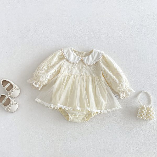 【66-90cm】ロンパース ベビー 可愛い プリンセス
