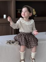 【73-100cm】トップスorスカート 女の子 フリル 花柄