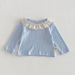 【73-100cm】サロペットorシャツ ベビー 可愛い ベージュ - 画像 (9)