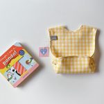 【GOODS】食事エプロン チェック柄 ノースリープ かわいい - 画像 (7)