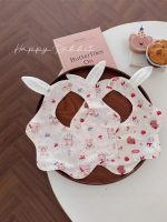【GOODS】よだれかけ ウサ耳 かわいい カートゥーン - 画像 (5)