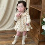 【66-90cm】ロンパース ベビー 小花柄 シンプル - 画像 (15)