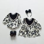 【66-120cm】ロンパースorワンピース ベビー 韓国風 合わせやすい - 画像 (2)