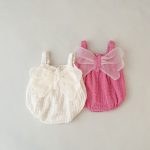 【66-90cm】ロンパース ベビー バタフライ フラワー 可愛い - 画像 (12)