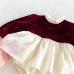 【66-90cm】ロンパース ベビー カラー バリワイン - 画像 (13)