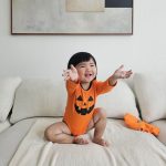 【66-90cm】ロンパース ベビー 可愛い かぼちゃ ハロウィン - 画像 (4)