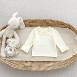 【66-100cm】Tシャツ ベビー フリル 合わせやすい 5色選べる - 画像 (3)