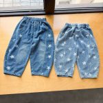 【80-150cm】パンツ キッズ デニム スター柄 - 画像 (11)
