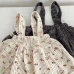 【66-90cm】サロペロンパース ベビー 可愛い フラワー - 画像 (15)