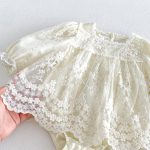 【66-90cm】ロンパース ベビー プリンセス レース - 画像 (13)