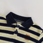 【90-130cm】長袖Tシャツ 男の子 ボーダー柄 ポロシャツ - 画像 (8)