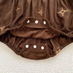 【66-130cm】ロンパースorワンピース 姉妹コーデ 刺繍 コーデュロイ - 画像 (14)