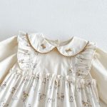 【66-90cm】ロンパース ベビー レイヤード フラワー柄 - 画像 (11)