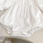 【66-90cm】ロンパース ベビー リボン付き スウィート - 画像 (10)