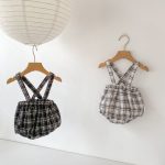 【66-90cm】サロペット ベビー チェック カジュアル - 画像 (15)