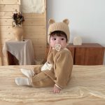 【66-100cm】ロンパース ベビー ビッグベア 暖かい - 画像 (8)