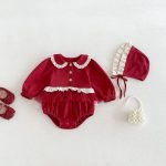 【66-90cm】ロンパース ベビー 帽子付き おしゃれ