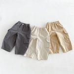 【80-130cm】パンツ 男の子 パステルカラー ルーズ - 画像 (2)