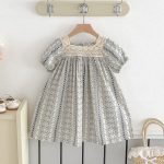 【66-130cm】ロンパースorワンピース ベビー 姉妹服 レトロ - 画像 (5)