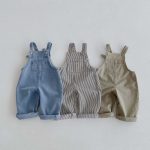 【80-130cm】サロペット 男の子 ポケット付き デニム - 画像 (2)
