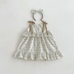 【90-140cm】ロンパースorワンピース ベビー ノースリーブ 姉妹コーデ - 画像 (5)