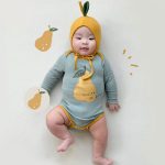 【66-90cm】ロンパース ベビー 可愛い フルーツ柄 - 画像 (11)
