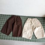 【80-150cm】パンツ キッズ 無地 ベーシック - 画像 (9)