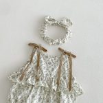【90-140cm】ロンパースorワンピース ベビー ノースリーブ 姉妹コーデ - 画像 (12)