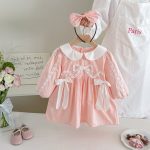 【66-130cm】ロンパースorワンピース 女の子 姉妹服 蝶結び付き かわいい - 画像 (6)
