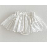 【66-100cm】キュロット ベビー チェック柄 レースフリル - 画像 (17)