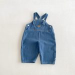 【80-130cm】シャツorサロペット 男の子 ワンプリント デニム - 画像 (4)
