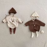 【66-90cm】ロンパース ベビー クリスマス エルク - 画像 (3)