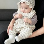 【66-90cm】サロペット&シャツ ベビー ウサギ ドット - 画像 (7)