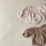 【66-90cm】ロンパース ベビー フラワー 刺繍 - 画像 (7)