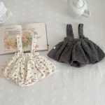 【66-90cm】サロペロンパース ベビー 可愛い フラワー - 画像 (7)