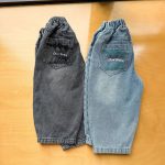 【80-150cm】ロングパンツ キッズ デニム レトロ - 画像 (13)
