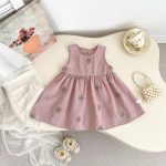 【73-120cm】ワンピースセット 女の子 可愛い フラワー - 画像 (13)